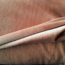 Ткань Велюр спорт на меху  (кофейный)